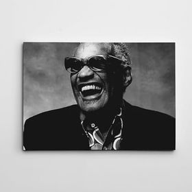 Dekolata Ray Charles 70x100 cm Kanvas Tablo