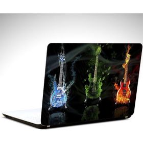 Dekolata Renkler ve Gitarlar 34x24 cm Laptop Sticker