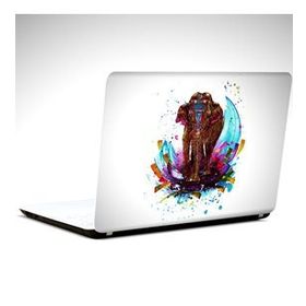 Dekolata Renkli Fil 40.5x27 cm Laptop Sticker