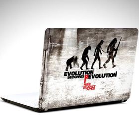 Dekolata Rise Of The Planet Of The Apes 39x27 cm Laptop Sticker