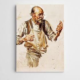 Dekolata Saatçi Modern Sanat 40x60 cm Kanvas Tablo