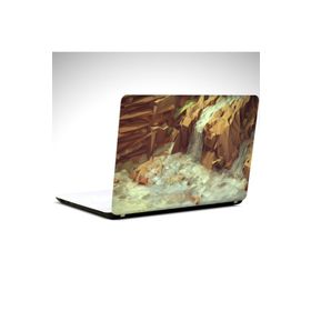 Dekolata Şelale Low Poly 39x27 cm Laptop Sticker