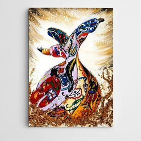 Dekolata Semazen 30x40 cm Kanvas Tablo
