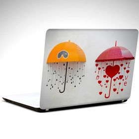 Dekolata Şemsiyeler 35x26 cm Laptop Sticker