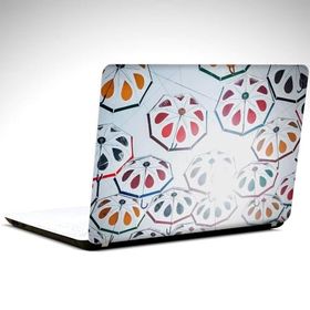 Dekolata Şemsiyeler ve Güneş 37x26 cm Laptop Sticker