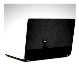 Dekolata Sevimli Kedi 29x24 cm Laptop Sticker