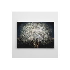 Dekolata Siyah Beyaz Mini 85x120 cm Kanvas Tablo