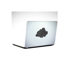 Dekolata Siyah Bulut 29x24 cm Laptop Sticker