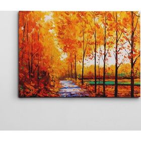 Dekolata Sonbahar 2 70x100 cm Kanvas Tablo