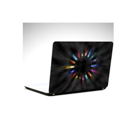 Dekolata Sonsuzluk Renkler 35x26 cm Laptop Sticker