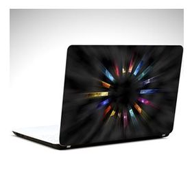 Dekolata Sonsuzluk Renkler 40.5x27 cm Laptop Sticker