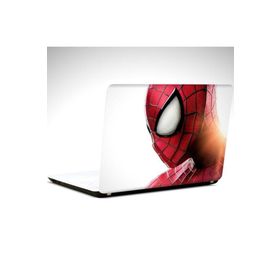 Dekolata Spider Man Beyaz 25x19 cm Laptop Sticker