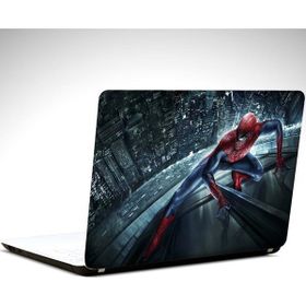 Dekolata Spider Man Gece 29x24 cm Laptop Sticker