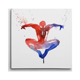 Dekolata Spider Man Kare 50x50 cm Kanvas Tablo