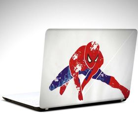 Dekolata Spiderman Çizim 38x27 cm Laptop Sticker