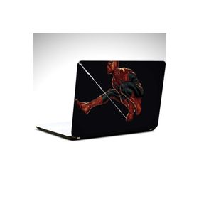 Dekolata Spiderman Siyah 25x19 cm Laptop Sticker
