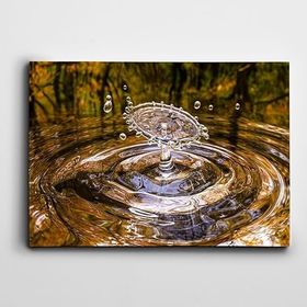 Dekolata Su Damlacığı 30x40 cm Kanvas Tablo