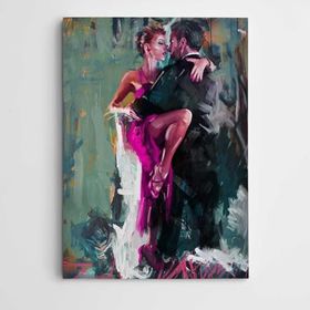 Dekolata Tango Modern Sanat 100x140 cm Kanvas Tablo