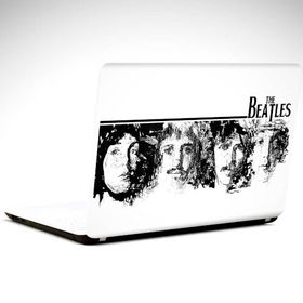 Dekolata The Beatles 29x24 cm Laptop Sticker