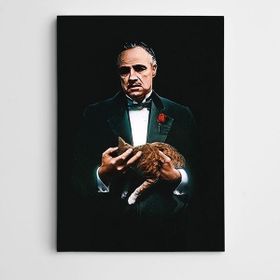 Dekolata The Godfather 20x30 cm Kanvas Tablo