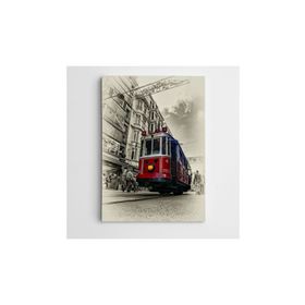 Dekolata Tren 70x100 cm Kanvas Tablo