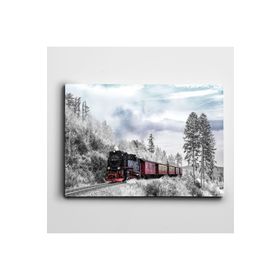 Dekolata Tren 70x100 cm Kanvas Tablo