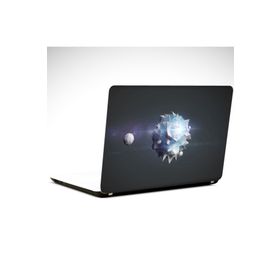 Dekolata Uydu Low Poly 38x27 cm Laptop Sticker