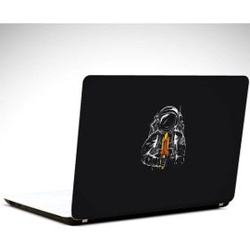Dekolata Uydu ve Astronot 40.5x27 cm Laptop Sticker