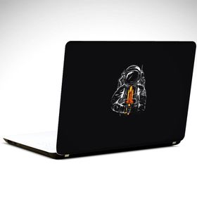 Dekolata Uydu ve Astronot 40.5x27 cm Laptop Sticker