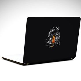 Dekolata Uydu ve Astronot 40.5x27 cm Laptop Sticker