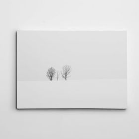 Dekolata Uzak Ağaçlar 40x60 cm Kanvas Tablo
