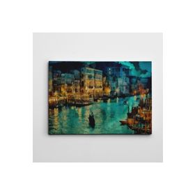 Dekolata Venedik 140x200 cm Kanvas Tablo