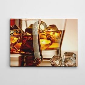 Dekolata Viski 50x70 cm Kanvas Tablo