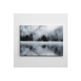 Dekolata VK4859-9724 Sis Ve Kış Siyah Beyaz 100x140 cm Kanvas Tablo