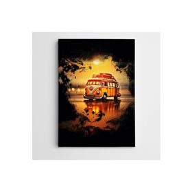 Dekolata Wolkswagen Modern Sanat 85x120 cm Kanvas Tablo