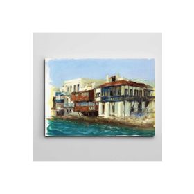 Dekolata Yalılar 85x120 cm Kanvas Tablo
