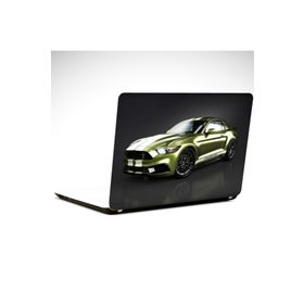 Dekolata Yeşil Ford Mustang 39x27 cm Laptop Sticker