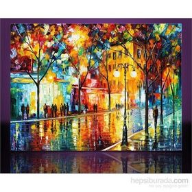 Dekolata Yeşil Şehir 40x60 cm Kanvas Tablo