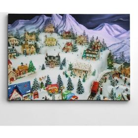 Dekolata Yılbaşı 30x40 cm Kanvas Tablo