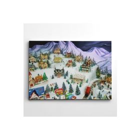 Dekolata Yılbaşı 60x85 cm Kanvas Tablo