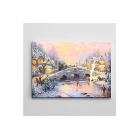 Dekolata Yılbaşı Akşamı 60x85 cm Kanvas Tablo