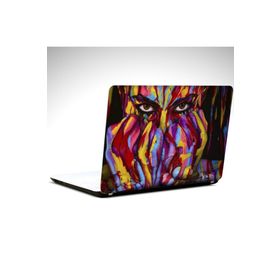 Dekolata Yüz Renkler 39x27 cm Laptop Sticker