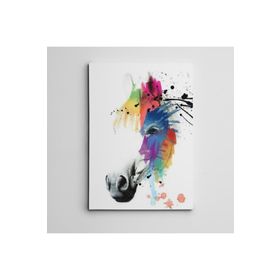 Dekolata Zebra Mini 100x140 cm Kanvas Tablo