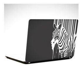 Dekolata Zebra Siyah Beyaz 38x27 cm Laptop Sticker