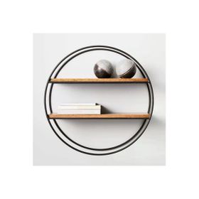 Dekomodern Wood Pair Duvar Rafı