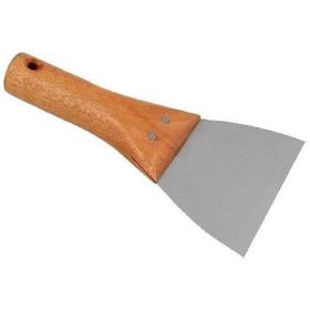 Dekor 0078 8 cm Yay Çeliği Ahşap Saplı Macun Ispatulası