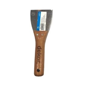 Dekor 0078 8 cm Yay Çeliği Ahşap Saplı Macun Ispatulası