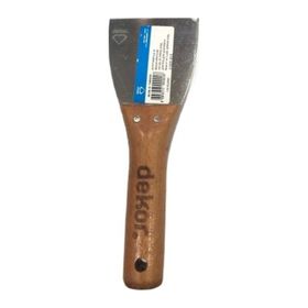 Dekor 0078 8 cm Yay Çeliği Ahşap Saplı Macun Ispatulası