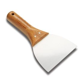 Dekor 009 Macun Ahşap Sap Paslanmaz Çelik 14 cm Ispatula