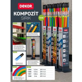 Dekor 1 2 mt Kompozit Sırı
